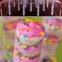 Guloseima diferente: push-up cake pops