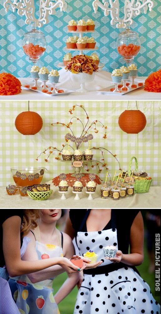 Decoração de cupcake - wrappers