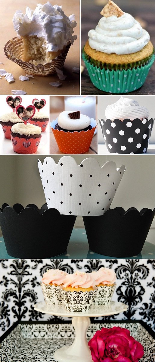 Forma de cupcake - Wrappers