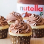 Recheio de cupcake: brigadeiro de Nutella