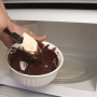 Derreter o chocolate no microondas